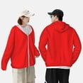 thumbnail image 6 of Easygdp Red Lightweight Long Sleeve Sun Shirt Sports long-Sleeved Sun Protective Clothing, Quick Drying Breathable - Small, 6 of 9
