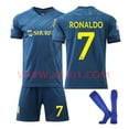 thumbnail image 1 of Saudi Arabia League Riyadh Victory Away Jersey No.7 Ronaldo Football Jersey Suit-week, 1 of 4