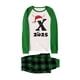 thumbnail image 4 of Moda Navidad Hombre Papá Estampado a Cuadros Blusa Pantalones Ropa Familiar Pijamas Hombre Poliéster Tops Pantalones, 4 of 4
