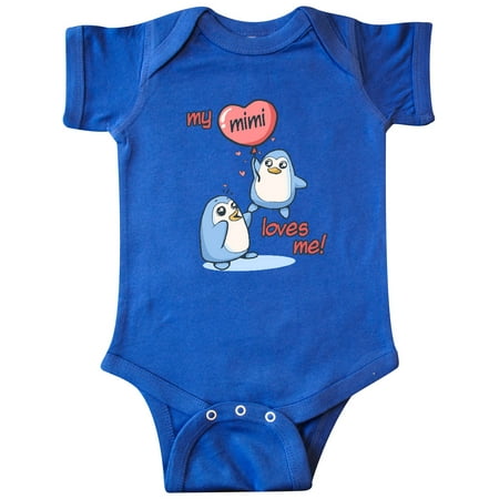 

Inktastic My Mimi Loves Me Gift Baby Boy or Baby Girl Bodysuit