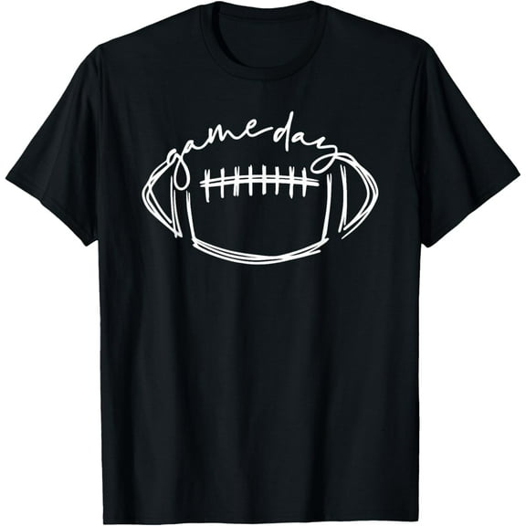 Game Day Football Game Day Vibes Football Lover Women Men T-Shirt