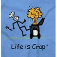 thumbnail image 2 of BBQ Exploding Fire Unlucky Grilling Women's T Shirt Ladies Tee Brisco Brands S, 2 of 6