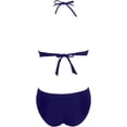 thumbnail image 4 of ORUYROP Ensemble Rétro pour Femmes Maillot de Bain Deux Pièces à Licou Imprimé Dégradé Bas Vintage Bikini, 4 of 5