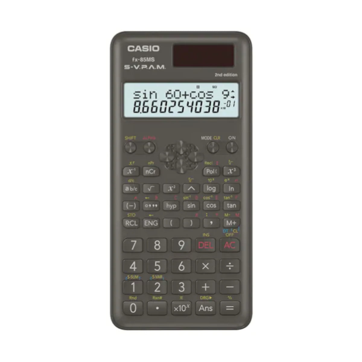 Calculadora Cientifica Casio FX 85MS 240 funciones 2 lineas Walmart en linea