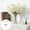 White, variant on Artificial Flowers 4 Stems Silk Bouquet,for Wedding, Home, Party Decoration,Table Centerpiece Arrangement(White)