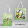thumbnail image 2 of Sanrio My Melody Keroppi Bad Badtz Maru bolsa de lona de dibujos animados, bolso de mano para estudiantes, bolsa de compras, soporte de archivo, periferales de Anime, regalo, 2 of 4