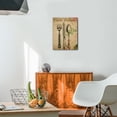 thumbnail image 4 of Canvas Kitchenware Art Floral Fork, Knife, Spoon Wall Decor for Cozy Dining Room (12x16inch), 4 of 7