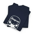thumbnail image 5 of Snap On Tool Skull Black White Workwear Merch Inspired Design Cotton Tee - Navy / S, 5 of 5