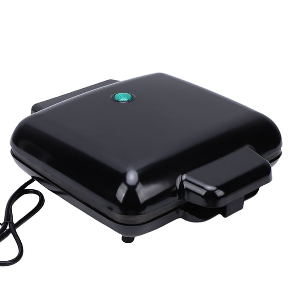 BIMZUC 1200W Electric Mini Waffle Maker Machine for 16 Small Waffles, Nonstick Breakfast Maker, 14.17 x 12.20 inches / 36 x 31 cm, EU Plug 220V, Black