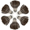 thumbnail image 1 of FUTUREORYY 6Pcs Sports Shuttlecocks Black Foam Entertainment for All Ages, 1 of 5