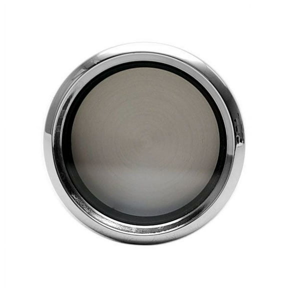 Faria Boat Blank Filler Gauge BL9687B | Kronos Silver 2 Inch