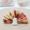 thumbnail image 2 of Wrapables® Floral 2 Ply Paper Napkins (40 Count) for Wedding, Dinner Party, Tea Party, Decorative Decoupage, Birds Red, 2 of 6