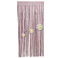 thumbnail image 6 of Efavormart Sparkling Metallic Foil Fringe Curtain 3ft x 8ft - Dusty Rose, 6 of 6