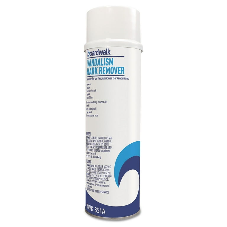 Vandalism Mark Remover, 16 oz Aerosol Spray, 12/Carton Vandalism Mark Remover, 16 oz Aerosol Spray, 12/Carton