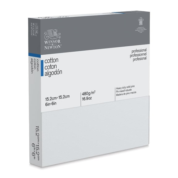Winsor & Newton Professional Cotton Canvas - 6" x 6", Traditional Profile