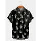 thumbnail image 2 of Camisas para hombre con estampado floral de calavera vintage, divertidas camisas con estampado de calavera en 3D, blusa hawaiana de manga corta, camisa con solapa estampada para hombre, 2 of 5