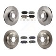 thumbnail image 1 of Transit Auto Front Rear Disc Brake Rotors and Semi-Metallic Pads Kit for Car 2014-2017 Kia Rondo with Electric Parking K8S-102909, 1 of 11