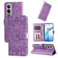 thumbnail image 4 of Funda tipo cartera GANGXUN para OnePlus Nord CE 4 , diseño girasol, cuero PU, soporte, cierre magnético, tarjetero, 4 of 5