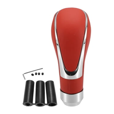Car Truck Gear Shift Knob Universal 11cm 4.33" Auto Transmission Shifter Head Aluminum Alloy Red