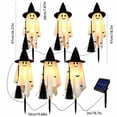 thumbnail image 3 of 6 Pack Solar Witch Ghost Stake Lights, Halloween Outdoor Indoor Decorations, 3 of 7