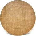 thumbnail image 1 of EcoNesxp 13 Inch Country Print Dinner Plates Paper Cardboard Plates Table Centerpiece Wedding Decoration Smart Technology 24 Disposable Burlap Round Charging Plates, 1 of 5