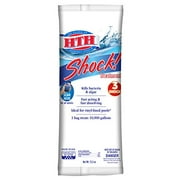 HTH 52017 Shock Treatment Swimming Pool Chlorine Cleaner, 13.3 oz, Regular