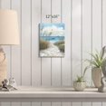 thumbnail image 2 of Abstract Beach Picture Wall Art: Sandy Path to Ocean with Sea Grass Artwork Painting for Bedroom (16'''' x 12'''' x 1 Panel), 2 of 6