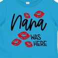 thumbnail image 4 of Inktastic Nana Was Here Red Kisses Boys or Girls Toddler T-Shirt, 4 of 5
