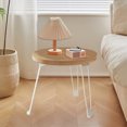 thumbnail image 5 of JingChun Foldable Small Table Movable Small Round Table Foldable Small Coffee Table Small Dining Table Suitable for Use Beside To the Sofa Clearance Under $2.00, 5 of 6