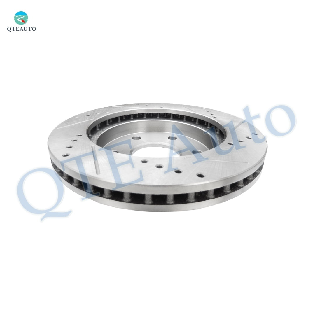 Front Drilled Slotted Disc Brake Rotors For 1999-2006 GMC Sierra 1500