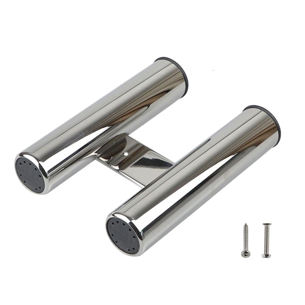Gunwale Fishing Rod Holder with Integrated Two-Position Form