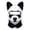 B, variant on Panda Bear Balaclava Ski Mask, Cute Panda Face Print Full Face Cover with Ears, Windproof Winter Hood for Cycling Biking Snowboarding, Unisex