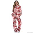 Set Red Skin NRBEAWD Red Peppermint Candy Polyester Spandex Women Two Piece ...