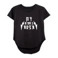 thumbnail image 4 of Camisetas de cuello redondo para mujer, suaves y cómodas, para conciertos, compras y vacaciones XL Yuyangstore Camiseta para mujer, 4 of 8
