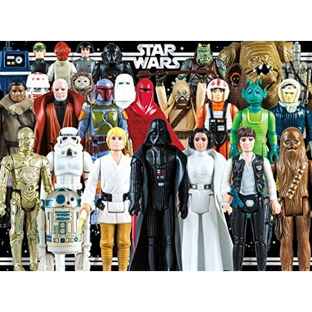 Star Wars - Vintage Action Figures - 1000 Piece Jigsaw ...