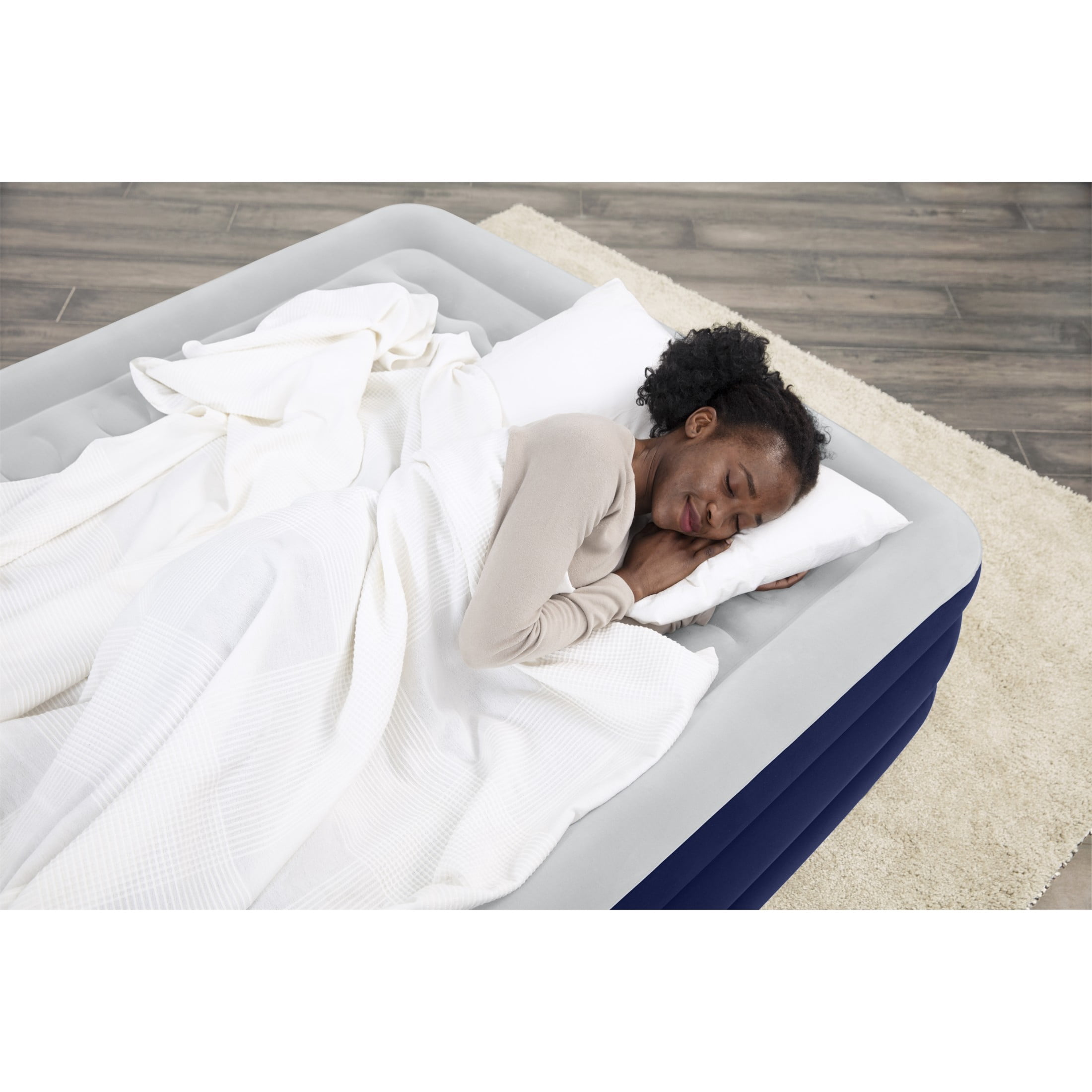 Bestway Tritech Air Mattress Full 15" with Built-in AC Pump Included