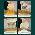 thumbnail image 3 of Cheesecloth Bag for Straining - Reusable Nut Milk Bag, Cooking Straining Bag for Juicing, Cheese Making, Yogurt, Sprouting, Kitchen Strainer Bag, Medium Size, 3 of 5