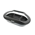 thumbnail image 3 of GROWTH TANK Small Turtle Tank Reptile Habitat Turtle Shell Reptile Habitat Container Reptile Black, 3 of 9