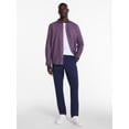 thumbnail image 2 of George Men's and Big Men's Slub Cotton Shirt with Long Sleeves, Sizes S-3XL, 2 of 5