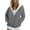 Dark Gray, variant on CILENON Womens Lightweight Jackets Women's Thick Wool Hoodie Zipper Casual Hoodie Winter Jacket Jacket (Dark Gray,XXXXXL)