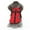Red, variant on Dog Vest - Fleece-Backed Zipper Vest with Handle & Reflective Strips - Ideal for Small Medium Dogs in Cold Weather, Perfect for Walks & Safety Control