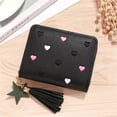 thumbnail image 2 of EIMELI Wallet PU Imitation Leather Card Bag Ladies Wallet Short Cute Small Coin Purse Female Korean Version, 2 of 4
