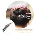 thumbnail image 3 of AURARMLET Clip Vintage Para Con Acabado Plateado Y Rhinestones Para Eventos, 3 of 8