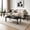 Black, variant on Leovanni Coffee Table Set of 3, Living Room Center Table with 2 End Tables, Tea Table Set for Apartment Home/Office/Living Room, Black