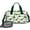 Green Dinosaurs Classic, variant on Women Men Gym Bag,Green Dinosaurs ChristmasTrees Socks Pattern Small Duffle Bag Spend the Night Bags for Women with Shoes Compartment Washbag,Detachable Shoulder Strap,19.7x8.3x11 Inches