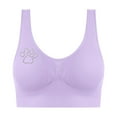 thumbnail image 5 of Fancifize Women Wireless Sports Bra No Underwire Seamless Full Coverage Padded Bras Comfortable Bralettes Everyday Bra, 5 of 5