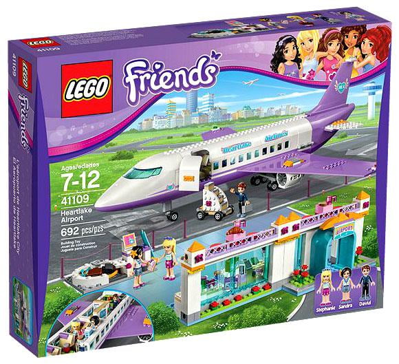 lego friends aeroplane set