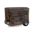 thumbnail image 4 of COVERS&ALL Outdoor Generator Cover, 18 Oz Heavy Duty Waterproof UV & Weather Resistant, Universal Portable Equipment Storage Protector with Air Vents & Drawstrings (38"W X 28"D X 30"H, Coffee), 4 of 6