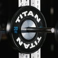 thumbnail image 3 of Titan Fitness 140 KG Set Elite Competition Bumper Plates, Set of Pairs, Black Olympic Weight Plates, 3 of 7