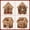 Entrance, variant on Gunhay Christmas 3D DIY Diamonds Painting Gingerbread House Kit, Rhinestone Pearl Mosaic Craft Kit, Holiday Wooden House Hanging Ornament for Home Wall Decor, Stocking